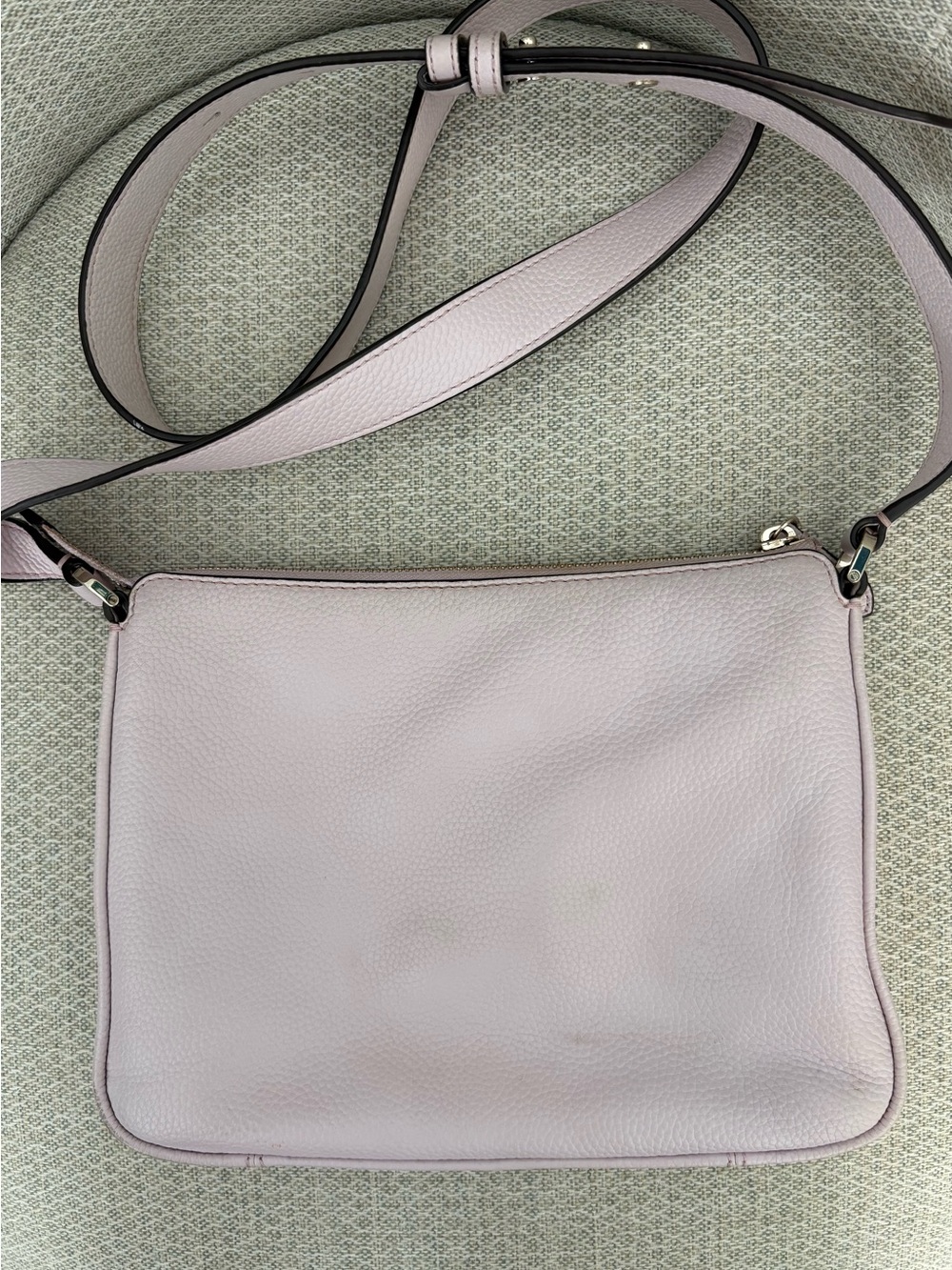 kate spade Pale Pink Pebbled Leather Crossbody Bag - Picture 3 of 13